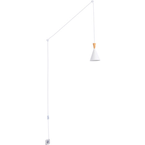 Lampada nordica a sospensione con cavo e spina "Lima"