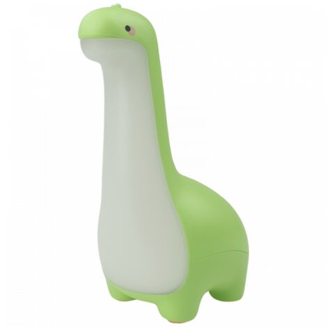 Lampada notte LED Dino verde dimmerabile cordless Mary's
