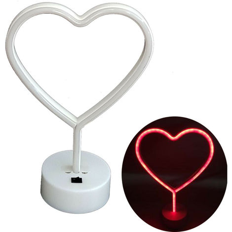 Lampada da tavolo a forma di piuma a led Lampada da notte piccola Lampada  da comodino a cuore per ragazza camera da letto – i migliori prodotti nel  negozio online Joom Geek