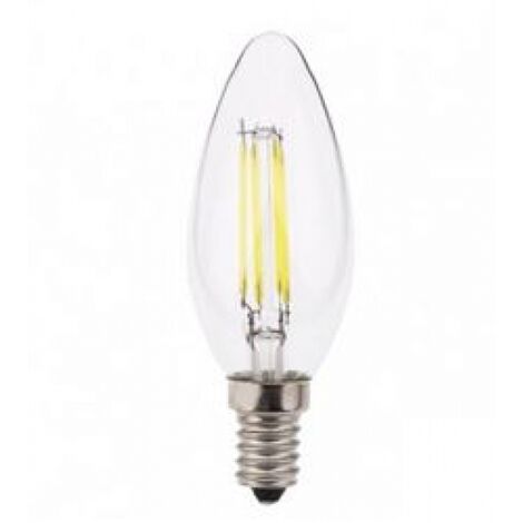 4pz Lampadina Led Oliva Neos 5,5 W E14, Luce Naturale 4000 K