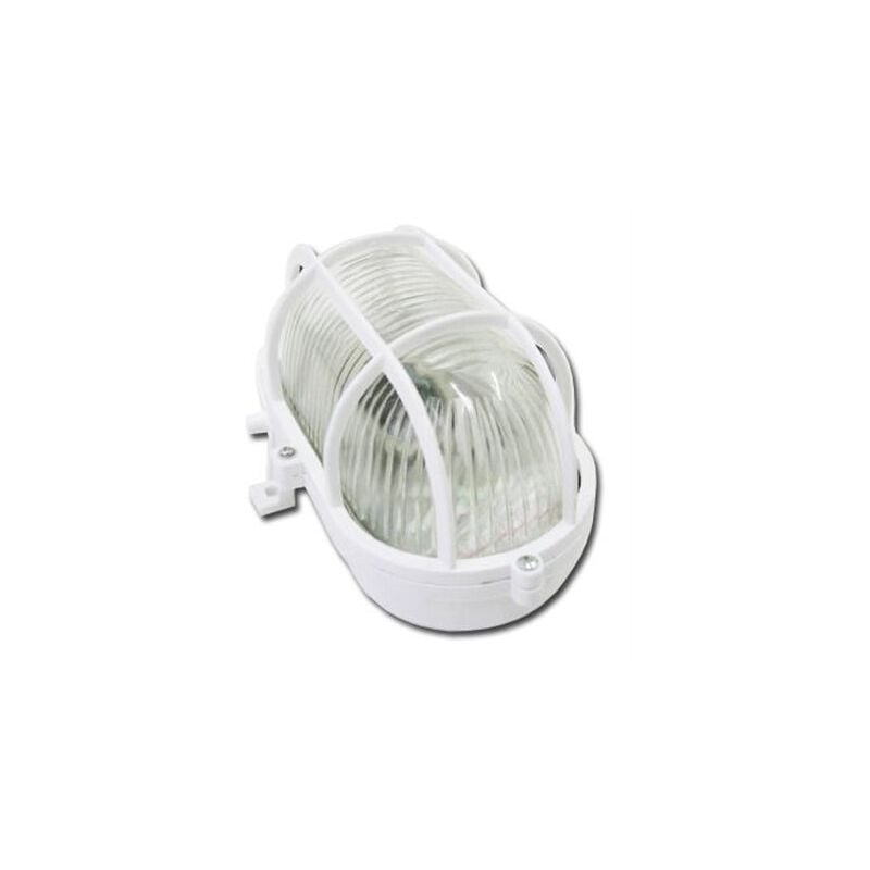 Eurobric - Lampada Ovale 60W E-27 Scatola Bianca 14024