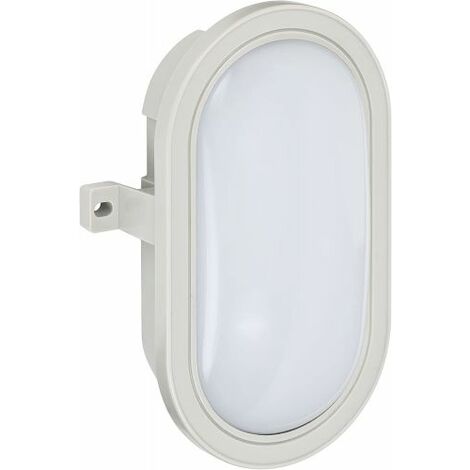 LAMPADA OVALE LED PER USO INTERNO ESTERNO 10W IP44 ILLUMINAZIONE DA PARETE 33815
