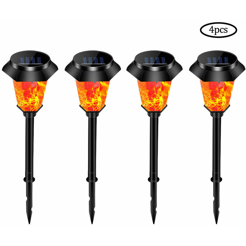 Lampada paesaggio solare Dontodent 4 pezzi