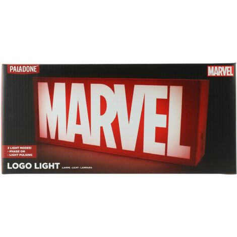 Lampada paladone marvel logo marvel