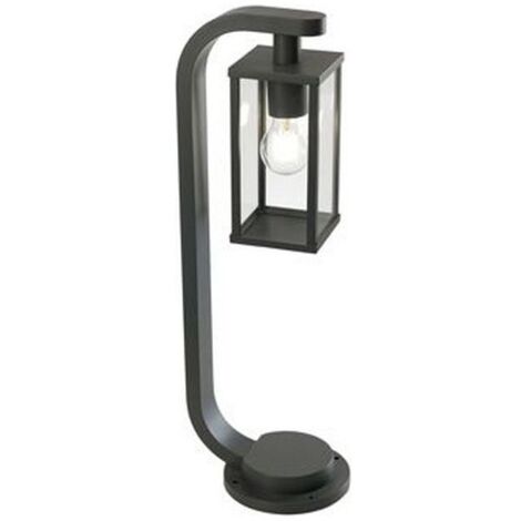 Lampada Palo da Giardino E27 60W in Alluminio Sovil Nero