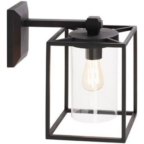 Lampada Parete Applique Esterno Discendente Lanterna Illuminazione Domus Sovil