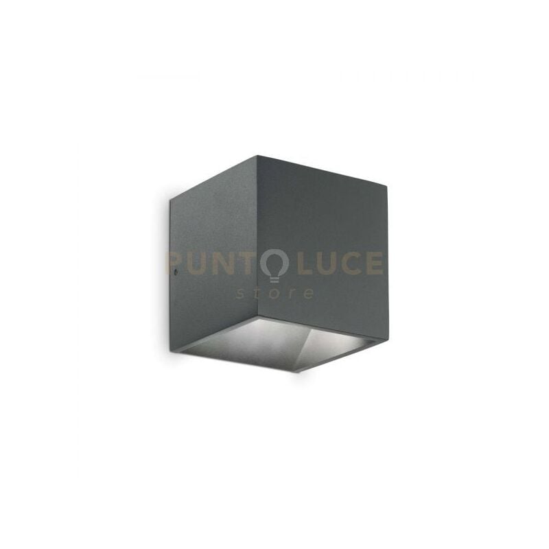 Lampada da parete rubik ap antracite 3000K