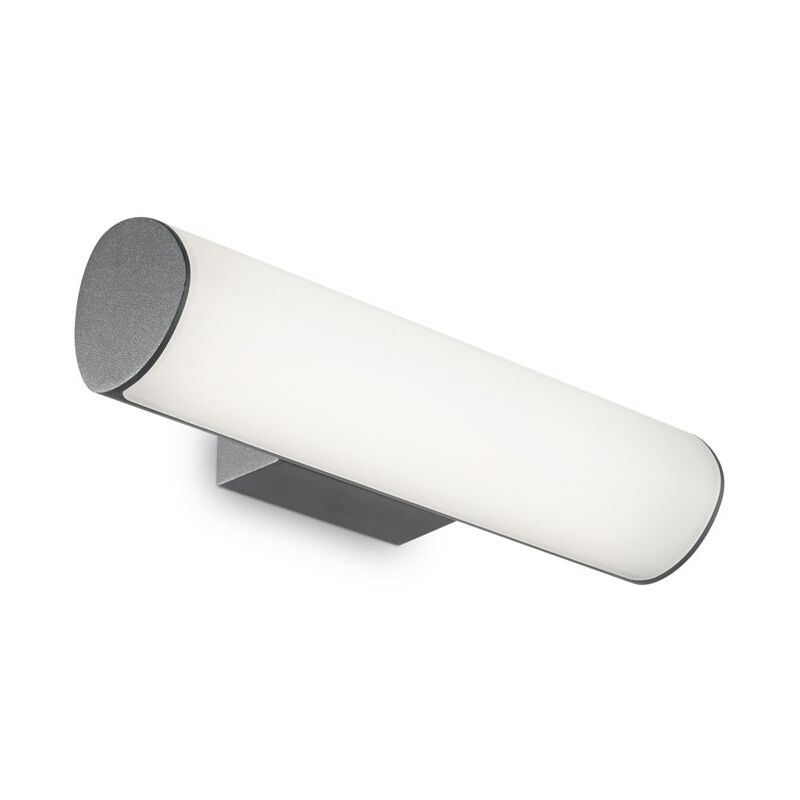 Ideal Lux - Applique Moderna Etere Alluminio-Plastiche Antracite Led 10W 3000K Luce Calda