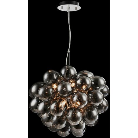 Lampada pendente Modern in Metallo Balbo Nickel