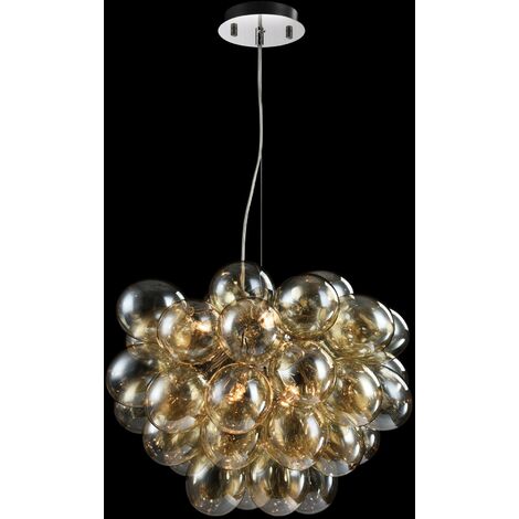 Lampada pendente Modern in Metallo Balbo Nickel
