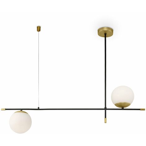 Lampada pendente Modern in Metallo Nostalgia Opaco Oro