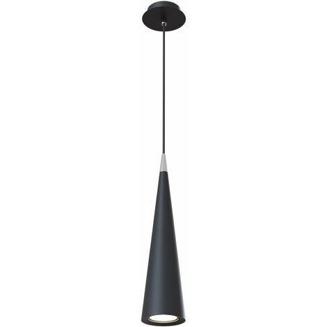Lampada pendente Pendant in Metallo Nevill Nero