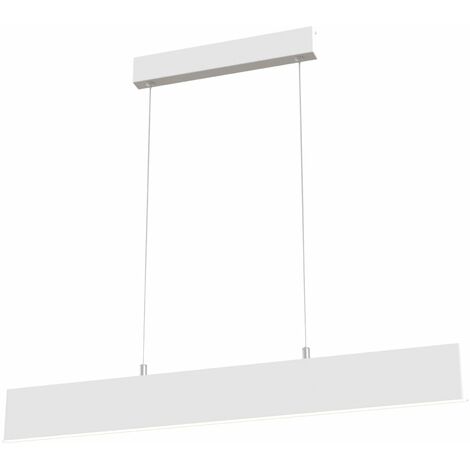 Lampada pendente Pendant in Metallo Step Bianco
