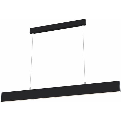 Lampada pendente Pendant in Metallo Step Nero