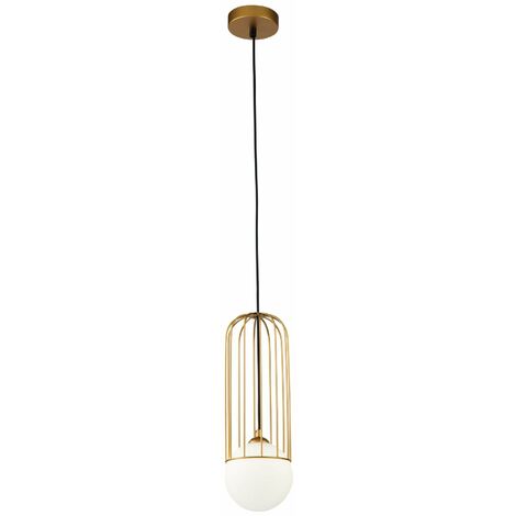 Lampada pendente Pendant in Metallo Telford Oro