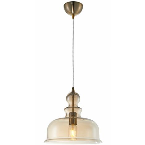 Lampada pendente Pendant in Metallo Tone Bronzo