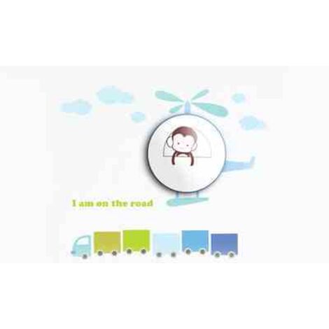 Lampada per bambini 1x0,6W LED ELICOTTERO ML144 Milagro