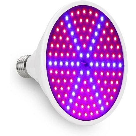 Lampada per la crescita di piante da interno con 126 LED a clip, ideale per piante in vaso e piantine, integratore alimentare per la crescita delle piante.