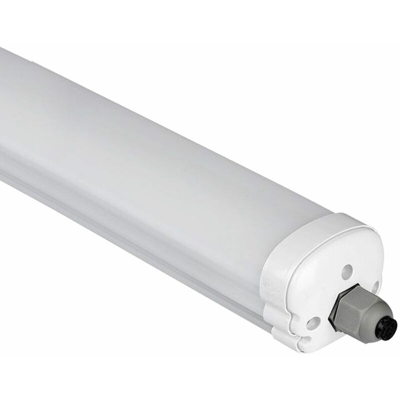 Image of Etc-shop - Diffusore luce a prova di umidità plafoniera officina garage seminterrato tubo fluorescente, IP65, 36 watt led 4320 lumen 6400K bianco