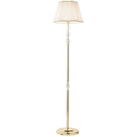 Lampada piantana 45x179 cm 1 luce E27 - cristallo e vetro BRIGIDA