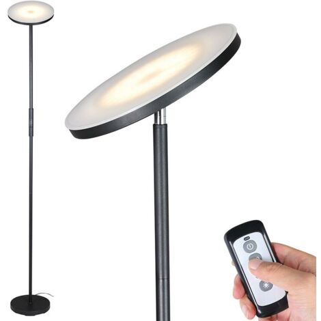 Lampada Piantana da Terra LED 30W 2500Lm Moderna Luce Dimmerabile + Telecomando