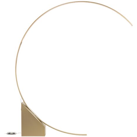 Lampada piantana LED in metallo verniciato Oro RUNE 176x204 cm