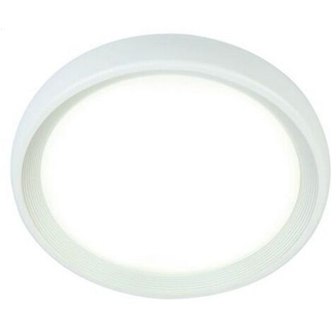 Lampada Plafoniera 18W a Led Smd Tonda Grande Colore Bianco per Esterno Linea Loft Sovil