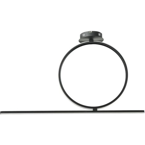 Lampada plafoniera da soffitto LED 35W- moderno ACROBAT 40 Nero