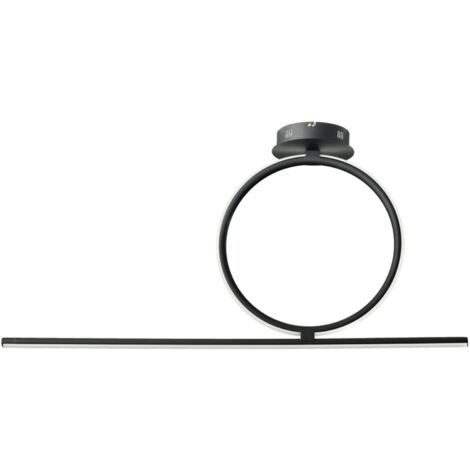 Lampada plafoniera da soffitto LED 42W- moderno ACROBAT 50 Nero