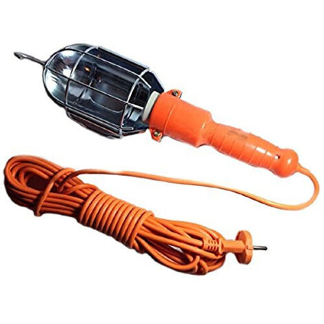 Lampada Portatile 5Mt Spina 10A E27 ( ELETTROCANALI cod. ECK51001 )