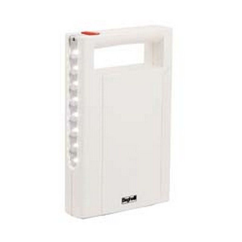 Image of Lampada portatile anti black-out ricaricabile led illumina - 8 luci da 7 lm - MM.125X193X36H.