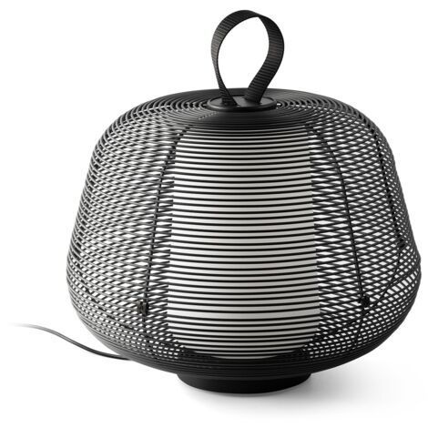 Lampada portatile NARA nera 72102-156