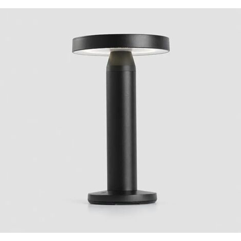 Lampada portatile solare CAIRO nera 74500