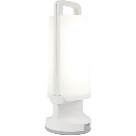 Lampada portatile solare esterna LED Dragonfly Lutec bianca