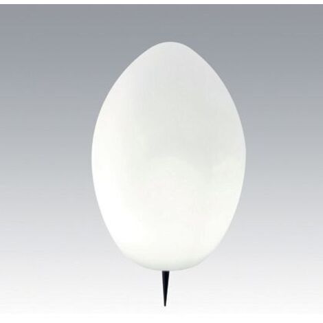 Lampada Punto Luce a Uovo Colore Bianco per Esterno Linea Lounge Livos