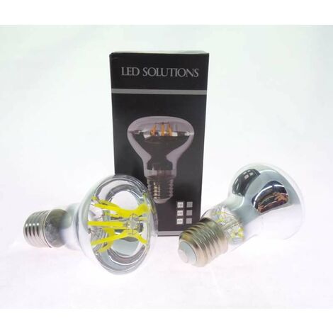 Ideal Lux Lampadina E27 led 4 w Bolla vetro ambra vintage luce calda