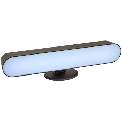 Lampada RGB con telecomando USB ricaricabile nera LED 3W Rabalux