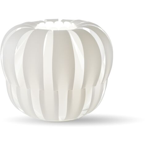 Lampada Ricaricabile Da Tavolo Queen Polilux ® Bianco 1 Luce Led D42Cm