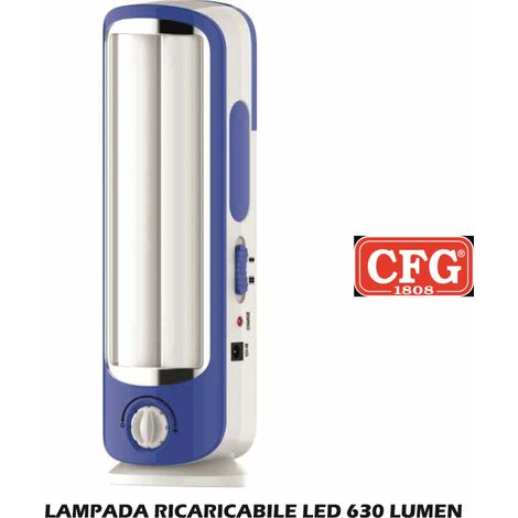 LAMPADA EMERGENZA PORTATILE ELECTRALINEVOLT 230 A10 LED 2