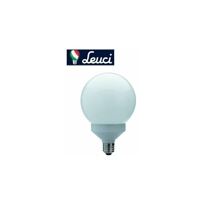 Image of Lampada risparmio energetico 25W E27 Globo Leuci Supreme