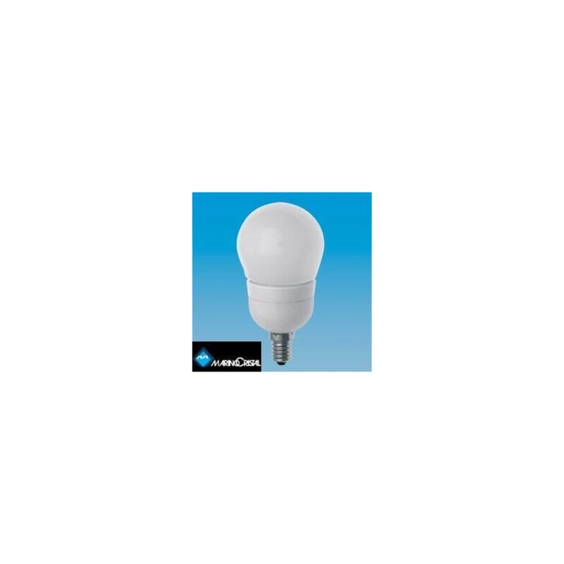 Lampada risparmio energetico 7W E14 Sfera Marino