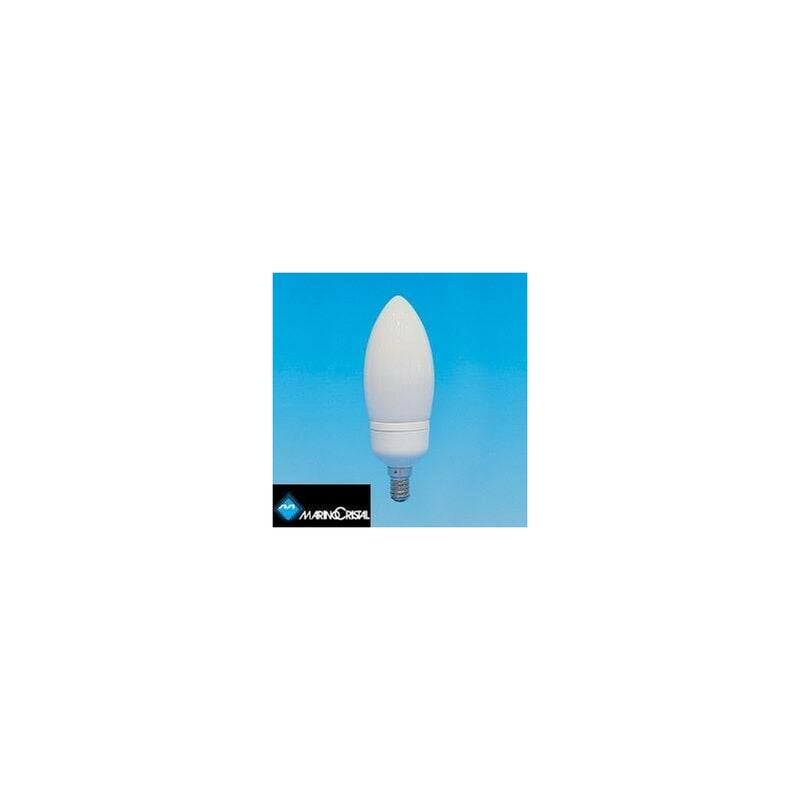 Image of Marino Cristal - Lampada risparmio energetico 9W E14 Oliva