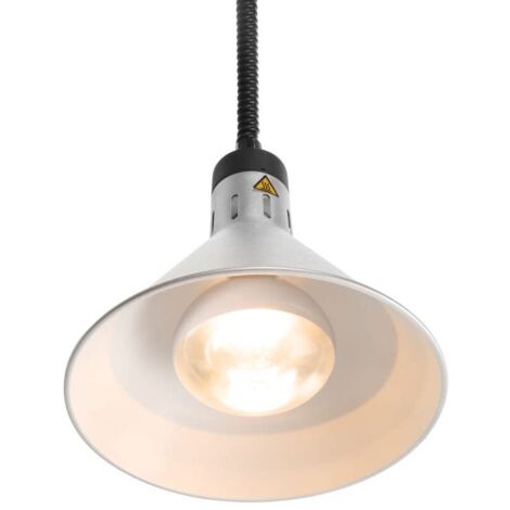 Lampada scaldavivande - pendente conica in rame 250W
