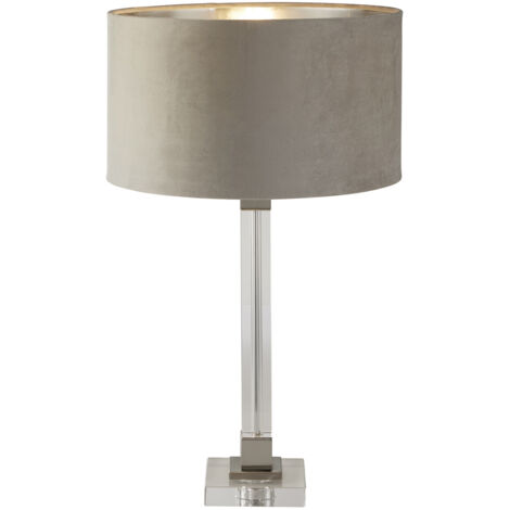 Lampada Scrivania Contemporanea Scarborough Cristallo Senza Paralume 1 Luce E27