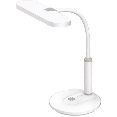 Lampada scrivania LED dimmerabile CCT Kaja Dafi bianca