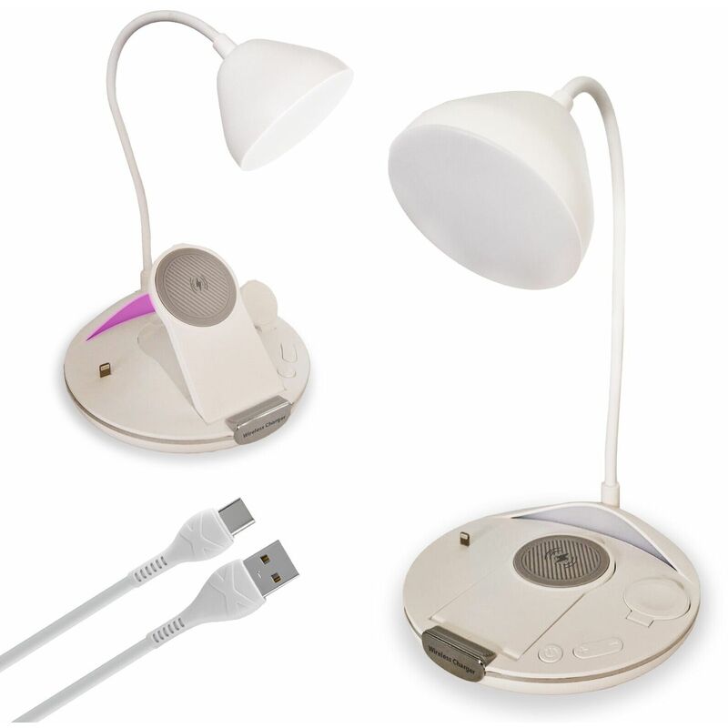 Maka - lampada scrivania led 6500k ricarica