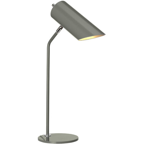 Lampada scrivania Quinto grigio scuro E27 8W Elstead