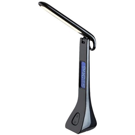 Lampada scrivania Rabalux Amato LED 7W nera dimmer