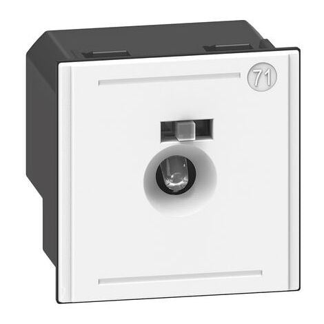 Lampada segnapasso BTicino Living Now con led a luce bianca 0,15/0,5 W - 2 moduli K4382