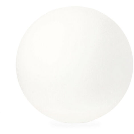 Lampada Sferica da Giardino a Led Ø50x49 cm in Plastica Craig Bianca